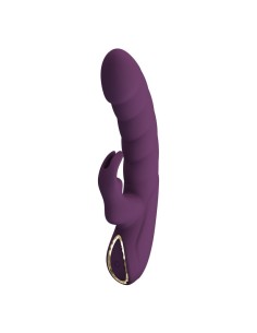 PRETTY LOVE HARPER VIBRADOR RABBIT RECARGABLE 10 FUNCIONES MORADO 2