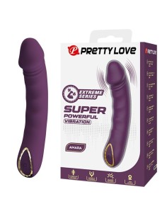 PRETTY LOVE AMARA VIBRADOR RECARGABLE 10 FUNCIONES MORADO