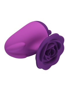 PRETTY LOVE ESTIMULADOR DE CLATORIS 7 MODOS RECARGABLE FORMA ROSA MORADA