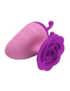 PRETTY LOVE LITTLE BEE ESTIMULADOR DE CLATORIS 7 MODOS RECARGABLE MORADO ROSA