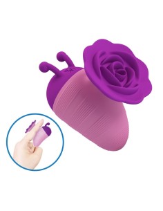 PRETTY LOVE LITTLE BEE ESTIMULADOR DE CLATORIS 7 MODOS RECARGABLE MORADO ROSA 2