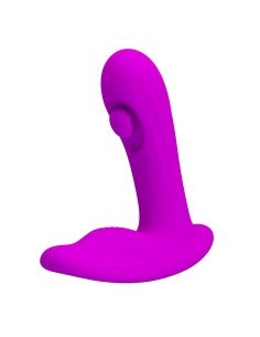 PRETTY LOVE BAUER MASAJEADOR DE PRASTATA 12 MODOS RECARGABLE MORADO