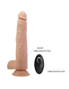 PRETTY LOVE NOLAN DILDO VIBRADOR CON EMPUJE Y ROTACIAN CONTROL REMOTO 245 CM A 5 CM COLOR NATURAL 2