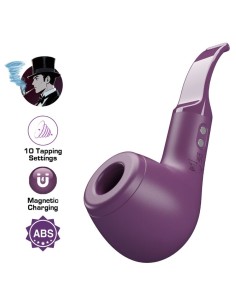 PRETTY LOVE PIPE ESTIMULADOR CON 10 MODOS DE GOLPETEO MORADO