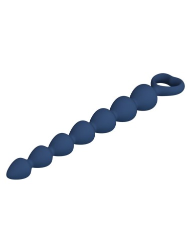 MR PLAY BOLAS ANALES Y PLUG ANAL SILICONA AZUL 267 CM