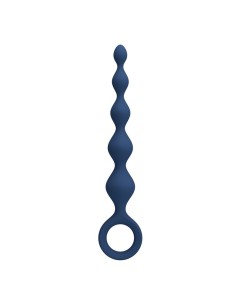 MR PLAY BOLAS ANALES Y PLUG ANAL SILICONA AZUL 204 CM 2
