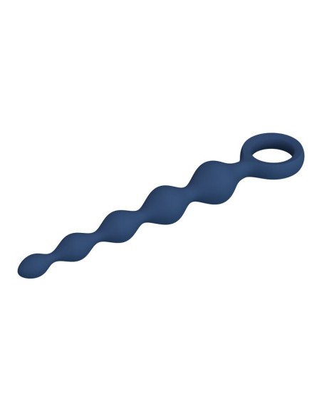 MR PLAY BOLAS ANALES Y PLUG ANAL SILICONA AZUL 204 CM
