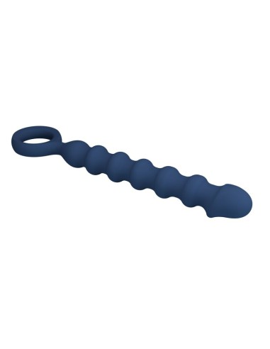 MR PLAY BOLAS ANALES Y PLUG ANAL SILICONA AZUL A 34 CM 285 CM