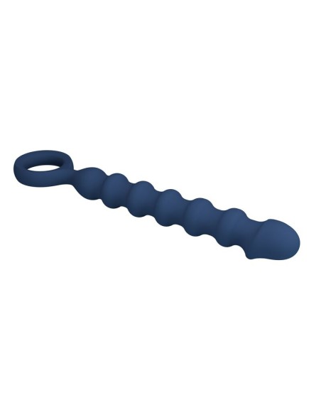 MR PLAY BOLAS ANALES Y PLUG ANAL SILICONA AZUL A 34 CM 285 CM