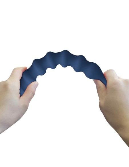 MR PLAY BOLAS ANALES Y PLUG ANAL SILICONA AZUL A 34 CM 285 CM
