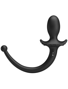 PRETTY LOVE ANTHONY VIBRADOR ANAL Y PERINEAL APP CONTROL NEGRO 2