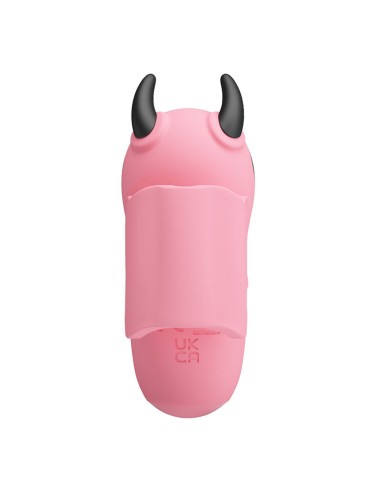 PRETTY LOVE MAGIC DEVIL ESTIMULADOR DE DEDO RECARGABLE ROSA