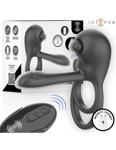 INTENSE SPIKE ANILLO VIBRADOR PARA PENE CON CONTROL REMOTO