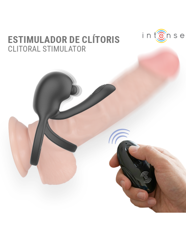 INTENSE SPIKE ANILLO VIBRADOR PARA PENE CON CONTROL REMOTO