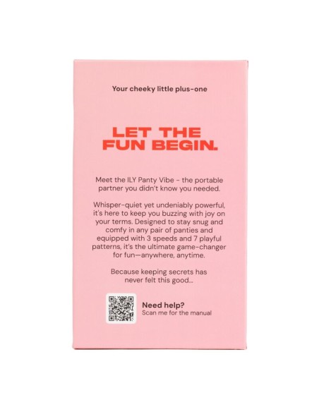 JE JOUE ILY PANTY VIBE VIBRADOR ANTIMO CON CONTROL REMOTO
