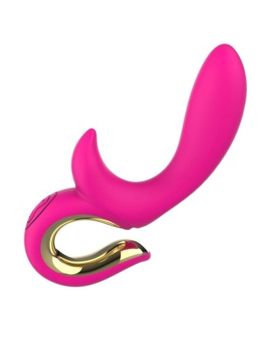 NALONE LULU VIBRADOR RABBIT CON EMPUJE ROSA