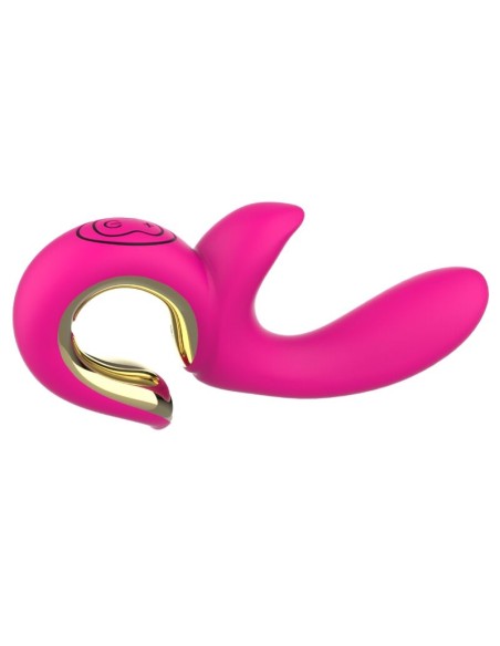 NALONE LULU VIBRADOR RABBIT CON EMPUJE ROSA