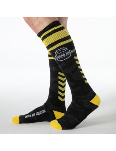 LOCKER GEAR FULL MILITARY KNEE HIGH SOCKS AZUL TALLA ANICA