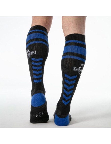 LOCKER GEAR FULL MILITARY KNEE HIGH SOCKS TALLA ANICA AZUL