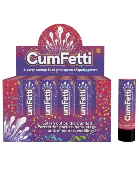 SPENCER FLEETWOOD CAAAN DE CONFETI EN FORMA DE ESPERMATOZOIDES 15 CM 1 UNIDAD