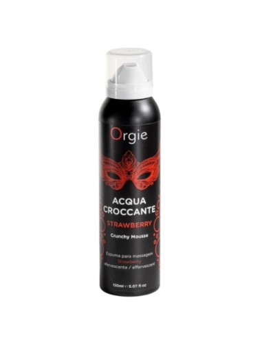 ORGIE ACQUA CROCCANTE ESPUMA CRUJIENTE FRESA PARA MASAJE 150 ML