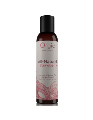 ORGIE FRESA TOTALMENTE NATURAL GEL ANTIMO BASE AGUA BESABLE 150 ML