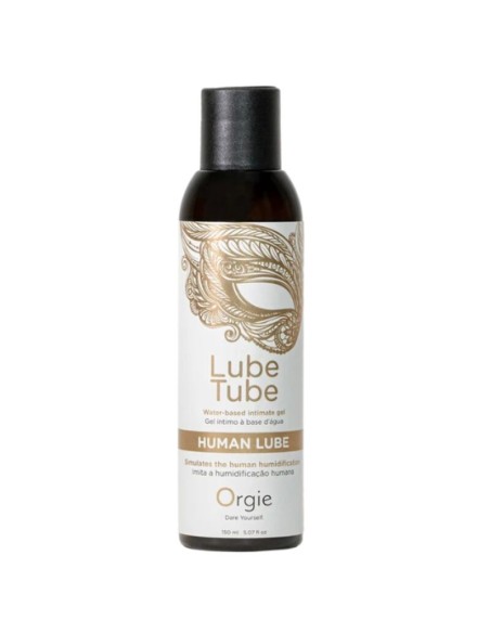 ORGIE LUBE TUBE HUMAN LUBE GEL ANTIMO BASE AGUA EFECTO NATURAL 150 ML