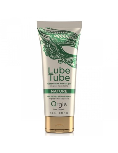 ORGIE LUBE TUBE NATURE GEL ANTIMO BASE AGUA CON INGREDIENTES VEGETALES 150 ML