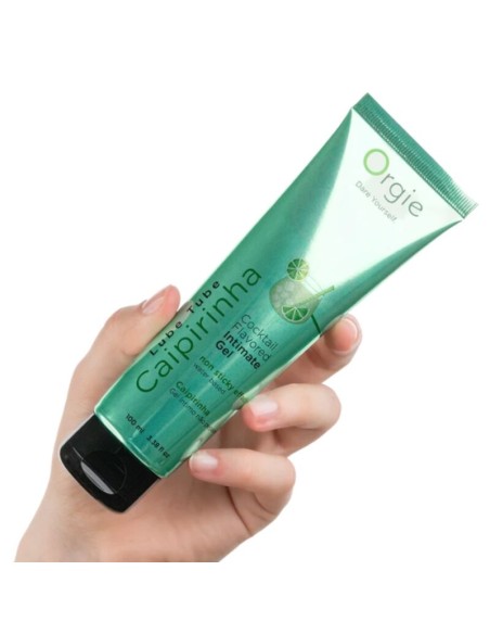 ORGIE LUBE TUBE COCKTAIL CAIPIRINHA GEL ANTIMO BESABLE BASE AGUA 100 ML