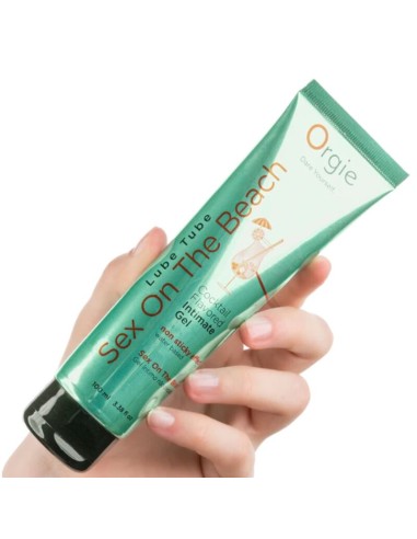 ORGIE LUBE TUBE COCKTAIL SEX ON THE BEACH GEL ANTIMO BESABLE BASE AGUA 100 ML