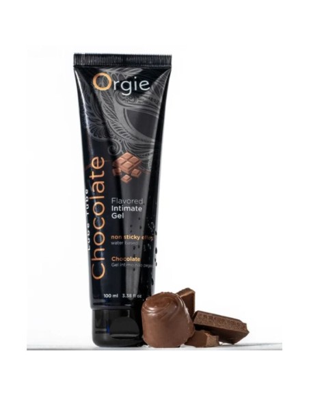 ORGIE LUBE TUBE CHOCOLATE GEL ANTIMO BESABLE BASE AGUA 100 ML