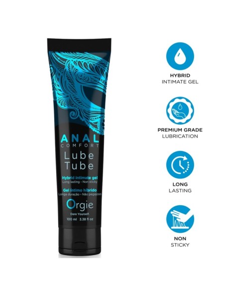 ORGIE LUBE TUBE ANAL COMFORT GEL ANTIMO HABRIDO PARA SEXO ANAL 100 ML