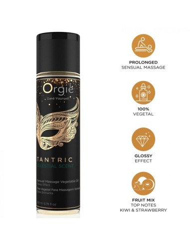 ORGIE TANTRIC CELESTIAL SCENT ACEITE VEGETAL DE MASAJE 200 ML