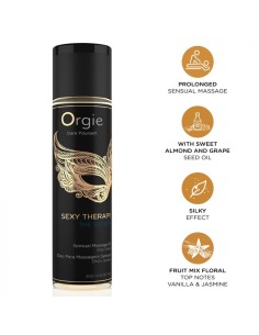 ORGIE SEXY THERAPY THE SECRET ACEITE DE MASAJE 200 ML