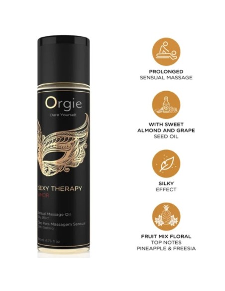 ORGIE SEXY THERAPY AMOR ACEITE DE MASAJE 200 ML