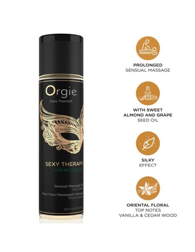 ORGIE ACEITE DE MASAJE AFRODISIACO 200 ML