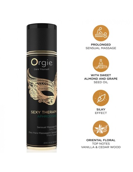 ORGIE ACEITE DE MASAJE AFRODISIACO 200 ML