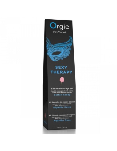 ORGIE SET DE MASAJE BESABLE ALGODAN DE AZACAR 100 ML