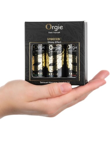 ORGIE TANTRIC MINI SIZE COLLECTION SET ACEITES DE MASAJE 3 X 30 ML