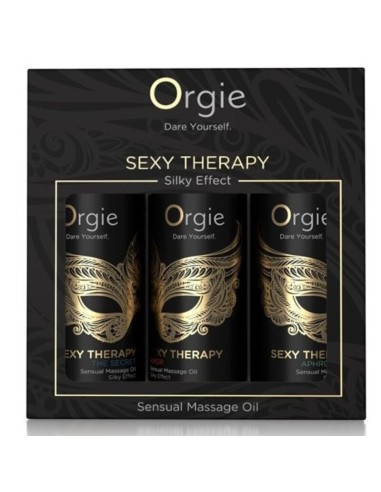 ORGIE SEXY THERAPY SET ACEITES MINIS DE MASAJE 3 X 30 ML