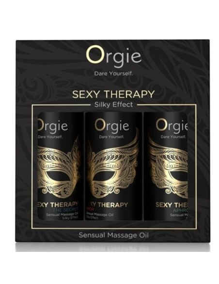 ORGIE SEXY THERAPY SET ACEITES MINIS DE MASAJE 3 X 30 ML