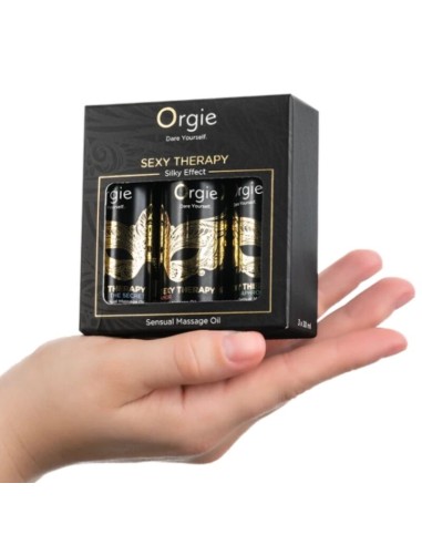 ORGIE SEXY THERAPY SET ACEITES MINIS DE MASAJE 3 X 30 ML