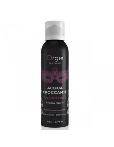 ORGIE ACQUA CROCCANTE ESPUMA CRUJIENTE MARACUYA PARA MASAJE 150 ML