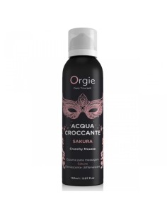 ORGIE ACQUA CROCCANTE ESPUMA CRUJIENTE SAKURA PARA MASAJE 150 ML 2