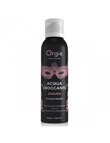 ORGIE ACQUA CROCCANTE ESPUMA CRUJIENTE SAKURA PARA MASAJE 150 ML