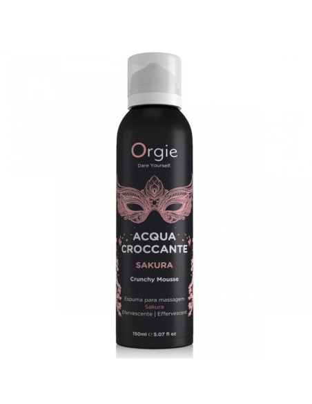 ORGIE ACQUA CROCCANTE ESPUMA CRUJIENTE SAKURA PARA MASAJE 150 ML