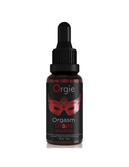 ORGIE ORGASM DROPS KISSABLE GOTAS ESTIMULANTES BESABLES PARA CLATORIS 30 ML