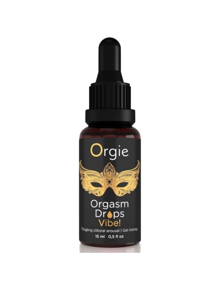 ORGIE ORGASM DROPS VIBE GOTAS ESTIMULANTES EFECTO VIBRANTE PARA CLATORIS 15 ML
