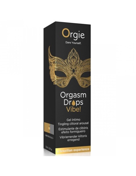 ORGIE ORGASM DROPS VIBE GOTAS ESTIMULANTES EFECTO VIBRANTE PARA CLATORIS 15 ML