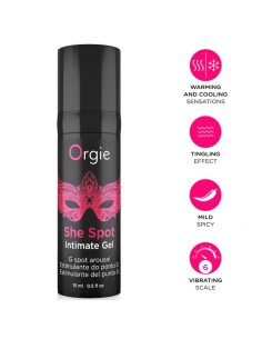 ORGIE SHE SPOT GEL ANTIMO ESTIMULANTE PUNTO G 15 ML